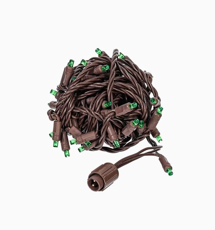 Wide Angle LED Green Christmas Light